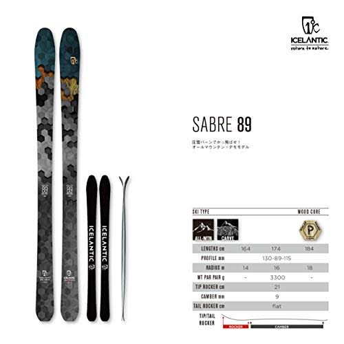 Icelantic Sabre 89 Skis 184cm 2021