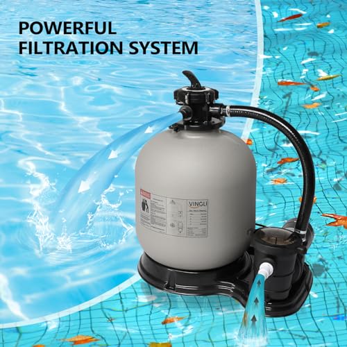 VINGLI 24in Sand Pool Filter Tank