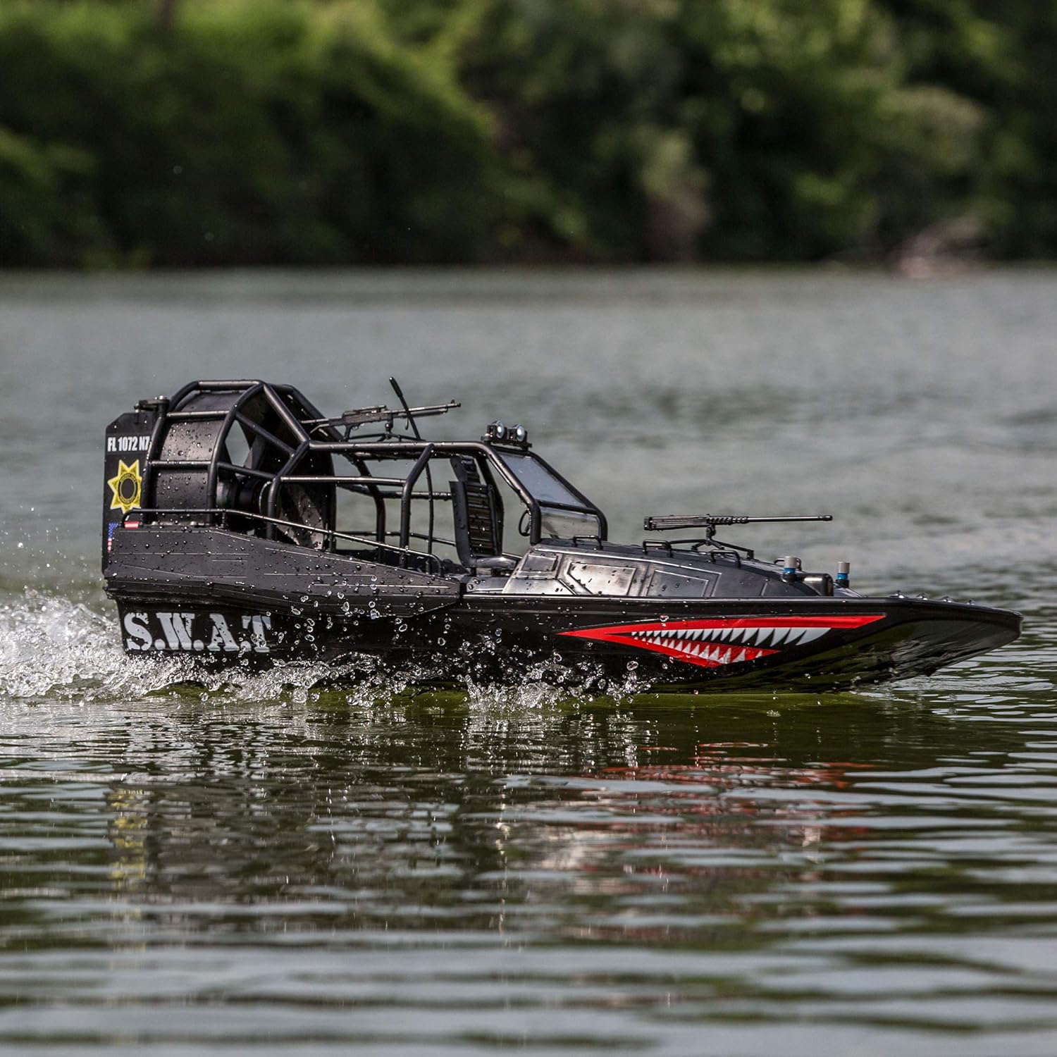 Pro Boat Aerotrooper 25" Brushless RC Air Boat Ready-to- Run Battery and Charger Not Included PRB08034