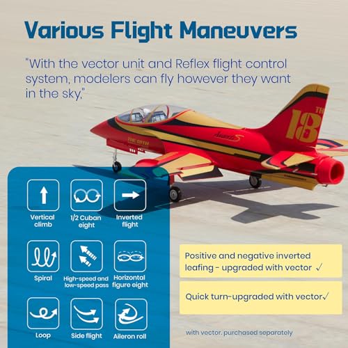 Fms Rc Jets 90mm Avanti EDF Sport Jet Rc Airplanes for Adults 6 Channel Remote Control Planes PNP(NO Transmitter Batteries and Charger)