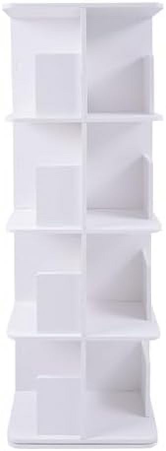 YPDRYGV Bookcase ° Rotating Bookshelf Floor Standing Organizer   Display Rack  Room Study Room Bedroom Home Office ( 3 Tiers) - Curated Treasures Market