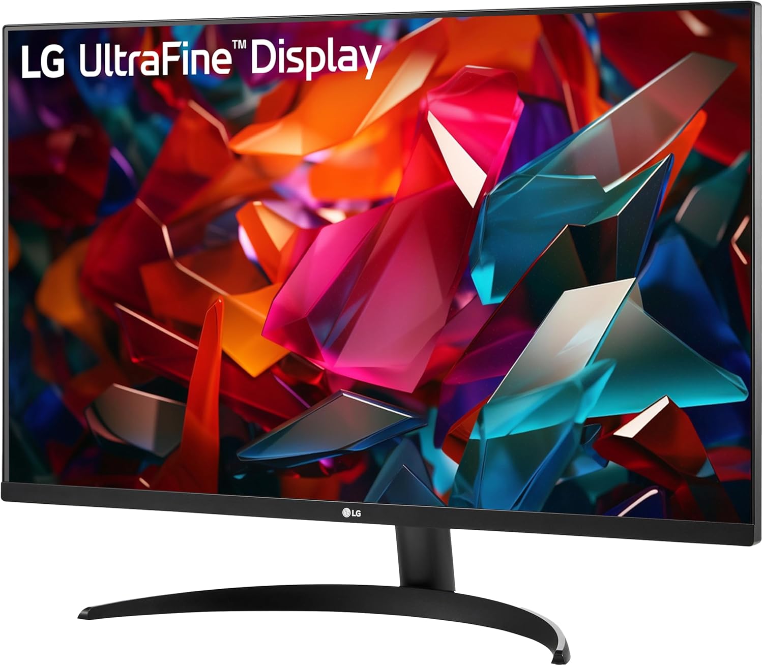 LG 32UR500K-B 31.5-inch Ultrafine Monitor 4K UHD (3840 x 2160) VA Display HDR10 Dynamic Action Sync 5Wx2ch MaxxAudio Built-in Speakers HDMI DisplayPort Tilt Stand Black