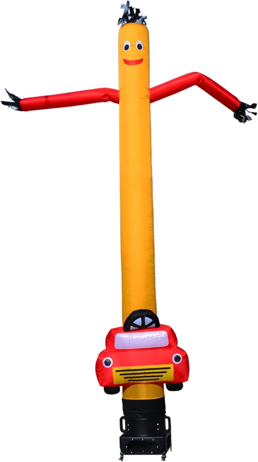 LookOurWay Car Shape Air Dancers Inflatable Tube Man Attachment, 16-Feet (No Blower)