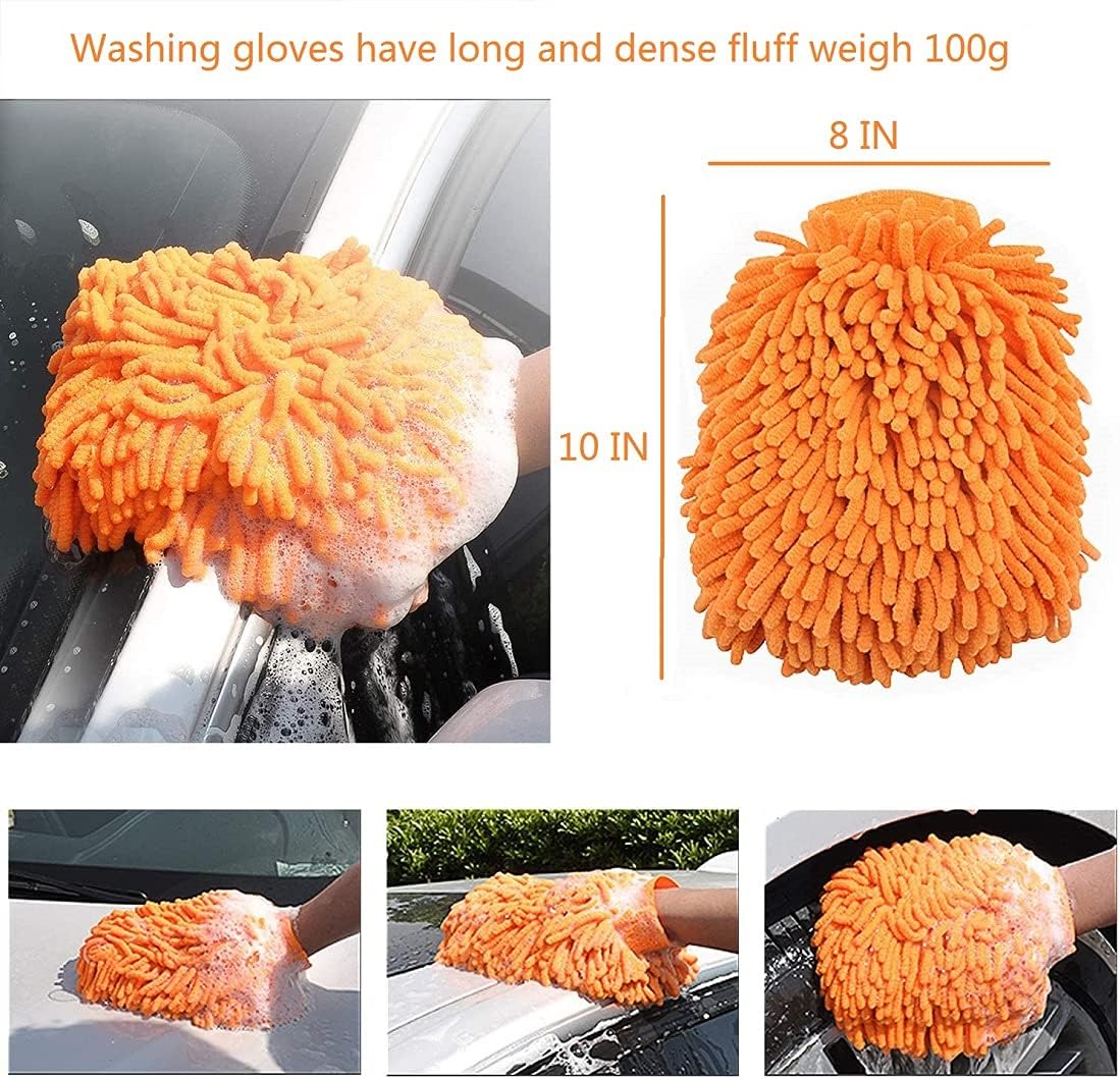 SZWENXIN Dual-Purpose Undercarriage Pressure Washer Cleaner Underbody Car Washer Water Broom 16 Inch Undercarriage Washer 4000 PSI with Cleaning Gloves