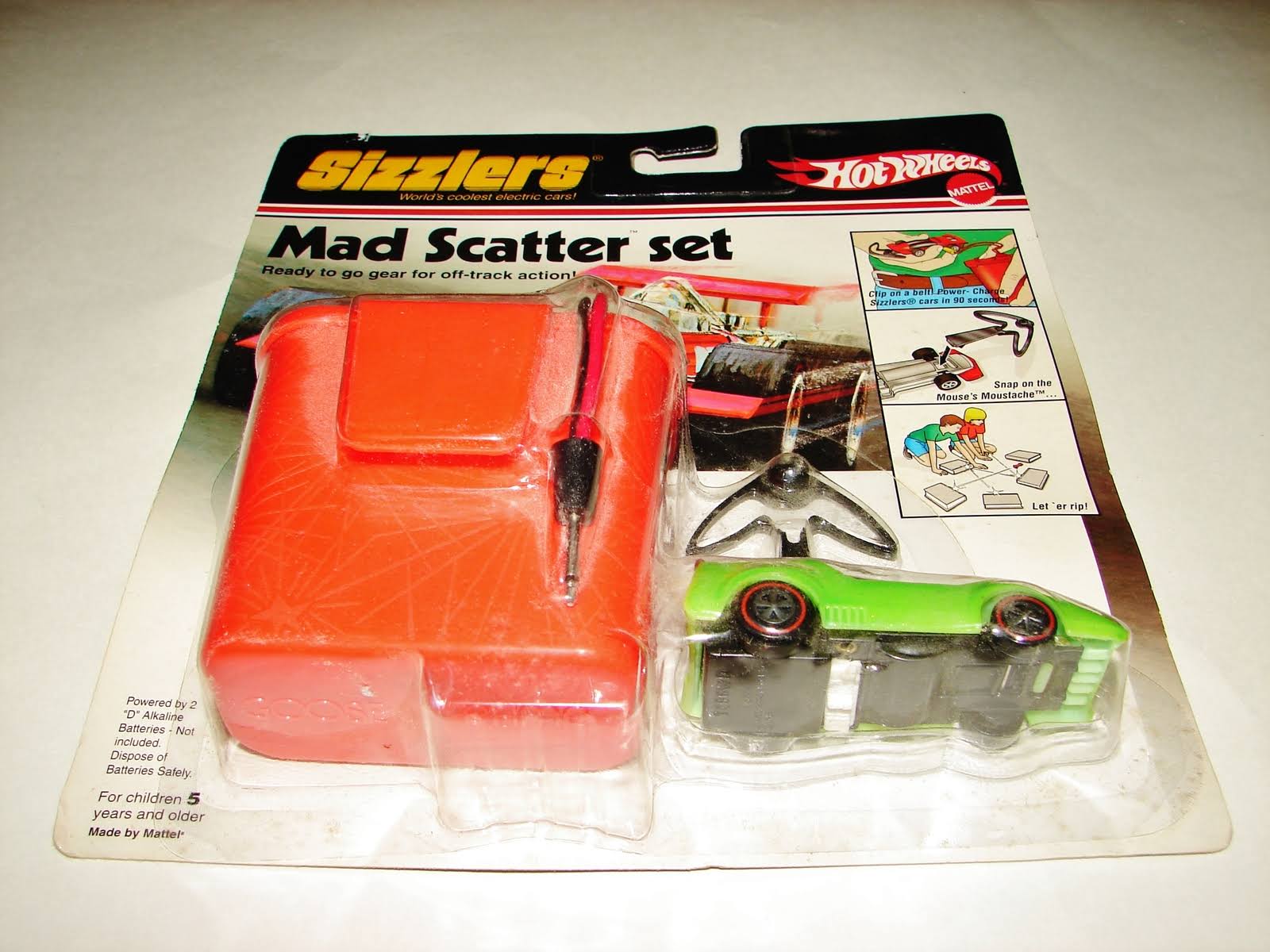 Sizzlers Hot Wheels Mad Scatter Set