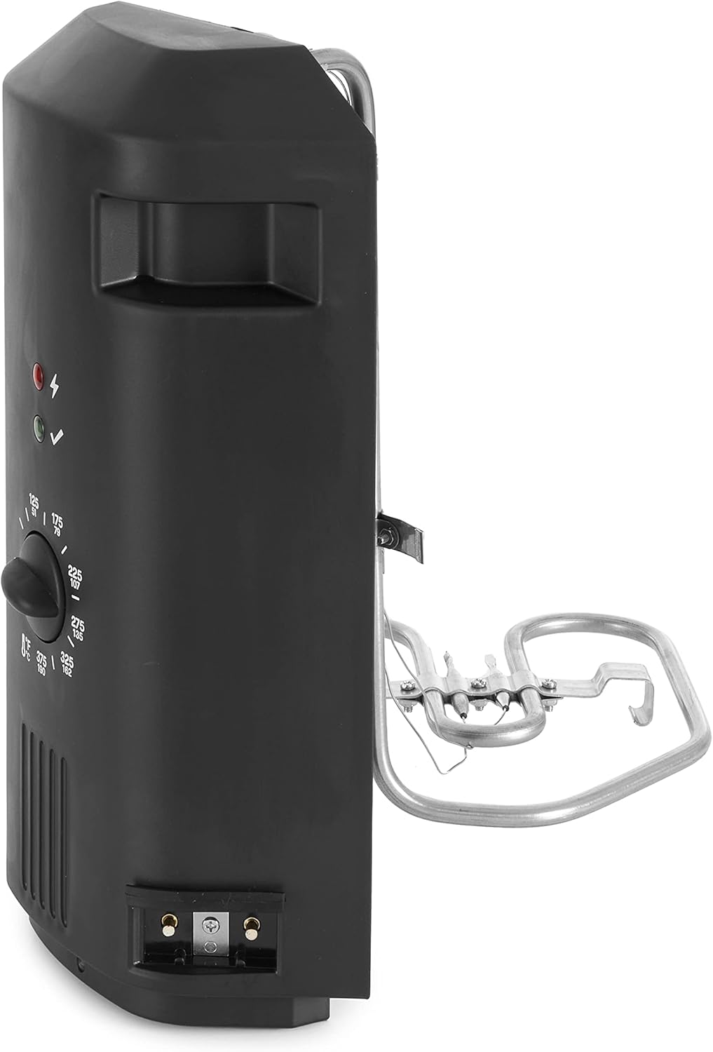 Masterbuilt MB20010118 8 Liter Electric 3-in-1 Deep Fryer Boiler Steamer Cooker with Basket for Turkey, Seafood, & More, Silve