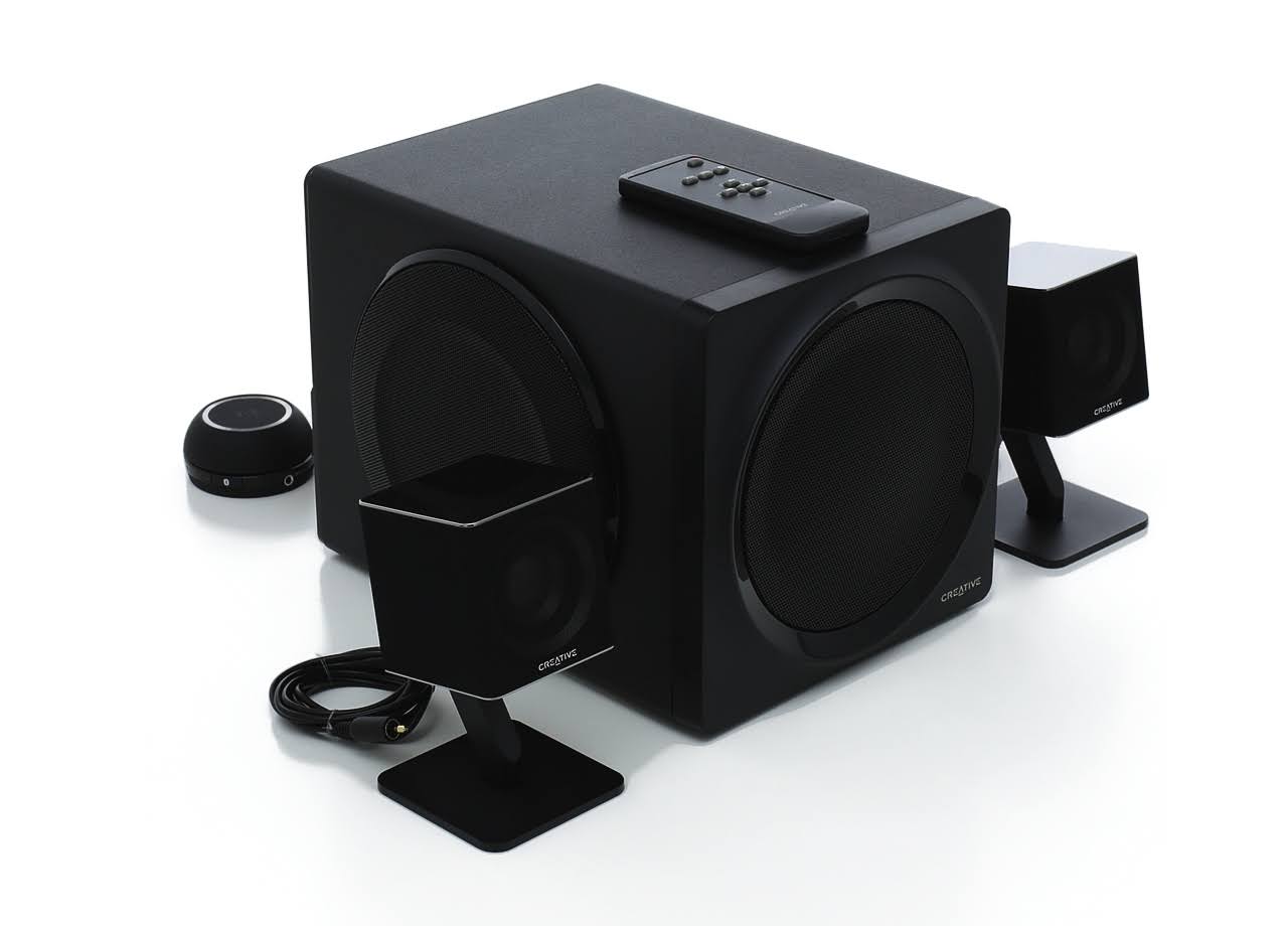 Creative T4 Wireless Speaker System - 2.1 Channel - Wireless
