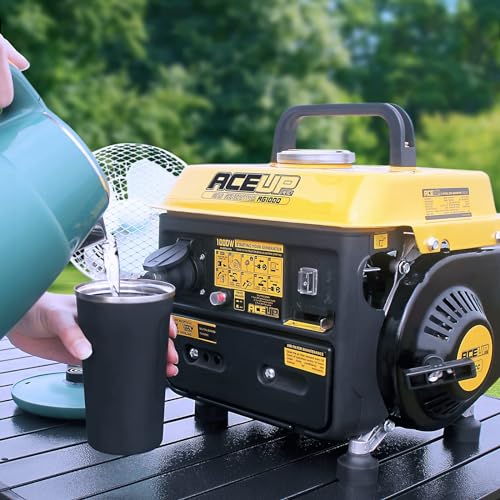 1,200W Gas-Powered Generator, Portable Generator Camping Ultralight, EPA & CARB Compliant