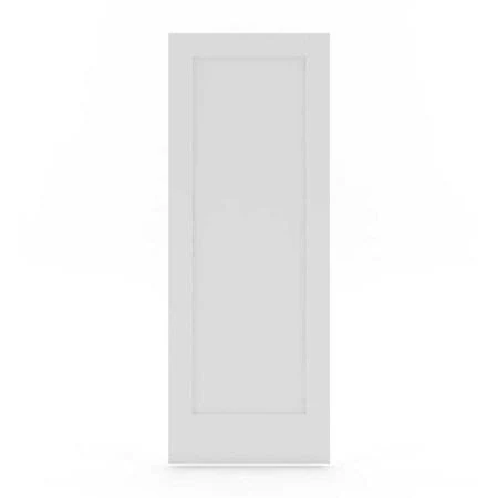eightdoors 28-in x 80-in White Primed 1-Panel Square Solid Core Primed Pine Wood Slab Door | 70188014802845