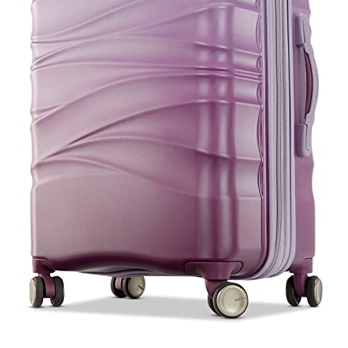 American Tourister Cascade Hardside Expandable Luggage Wheels, Graphite, 28-Inch Spinner