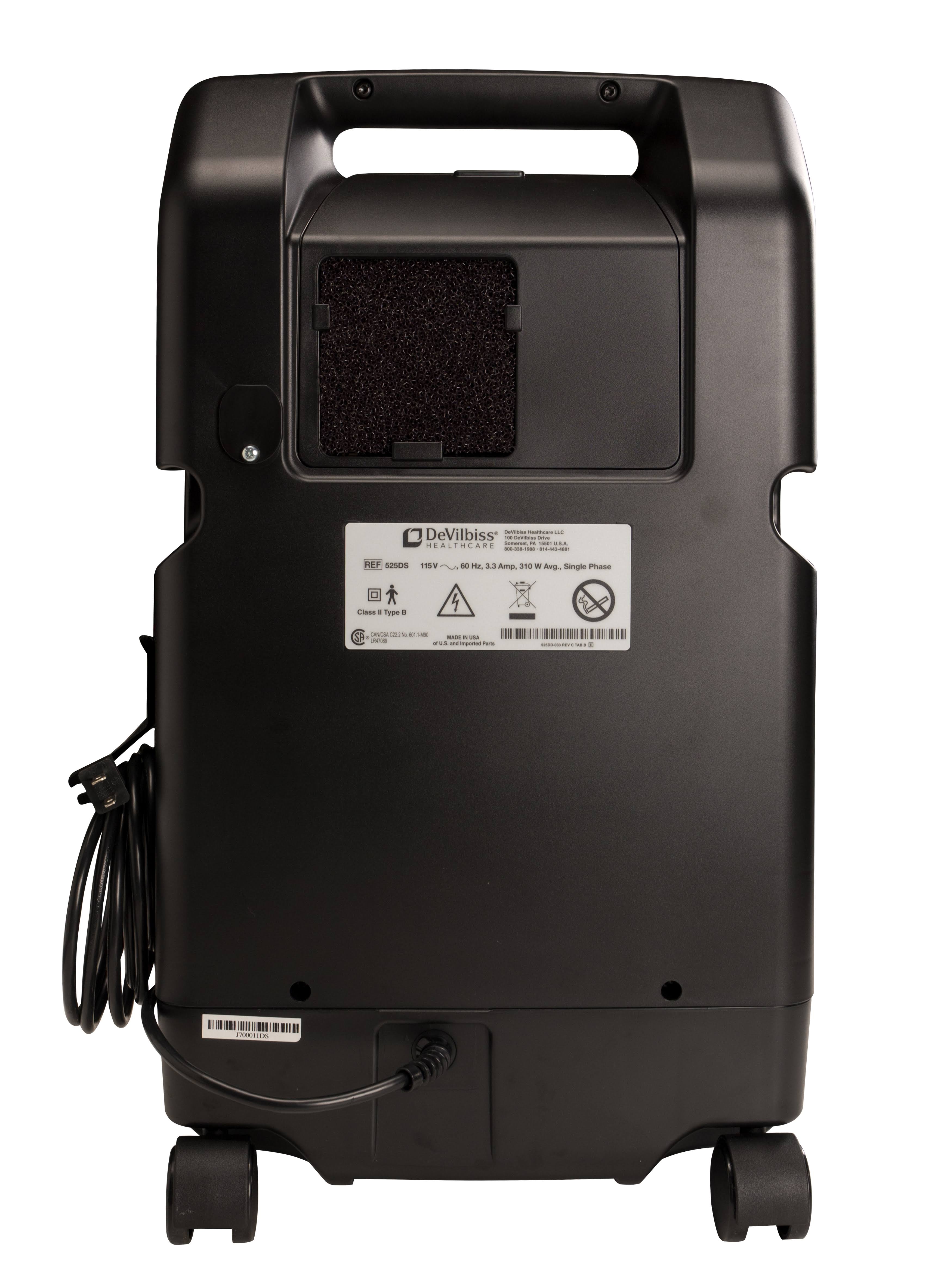 Devilbiss Compact Oxygen Concentrator, 5-Liter
