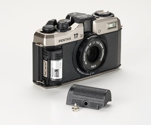 Pentax 17 35mm Film Camera That captures up to 72 Images per roll with a Vertical (Half Frame) Orientation, Perfect for Social Media.