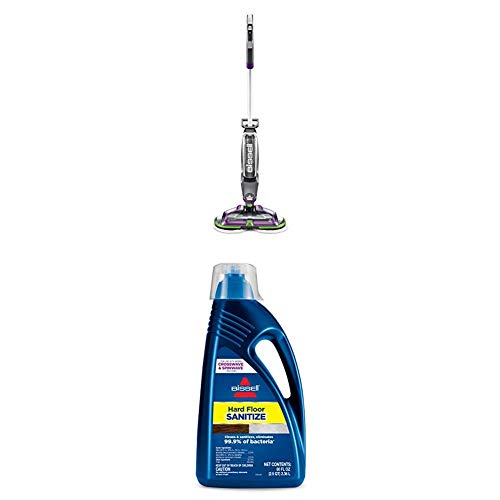 BISSELL® Spinwave Cordless Pet Hard Floor Spin Mop Cleaner 18V with washable mop pads for sealed hard floors, 23157