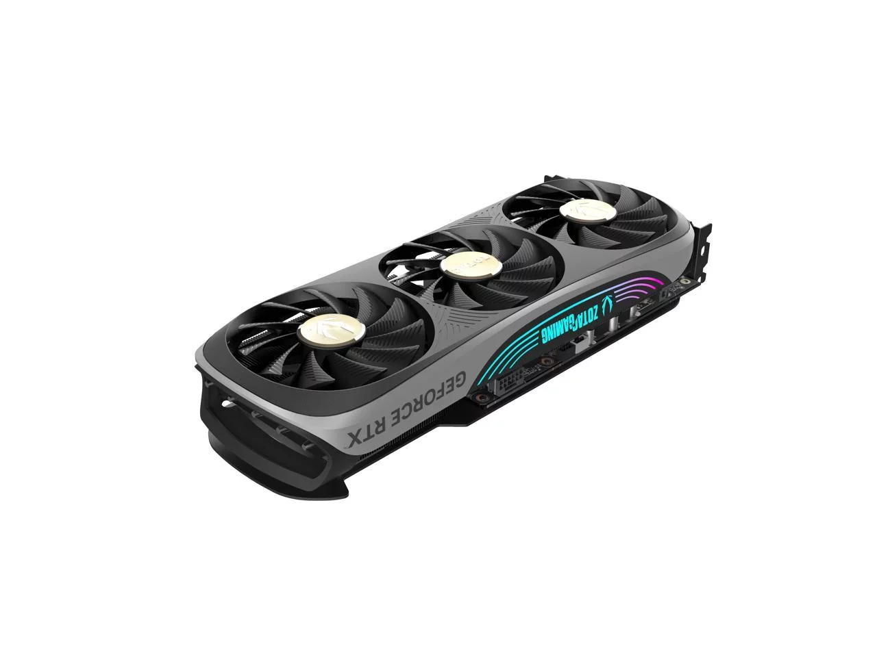 ZOTAC GAMING GeForce RTX 4070 Ti Trinity OC DLSS 3 12GB GDDR6X 192-bit 21 Gbps PCIE 4.0 Gaming Graphics Card, IceStorm 2.0 Advanced Cooling, SPECTRA 2.0 RGB Lighting, ZT-D40710J-10P
