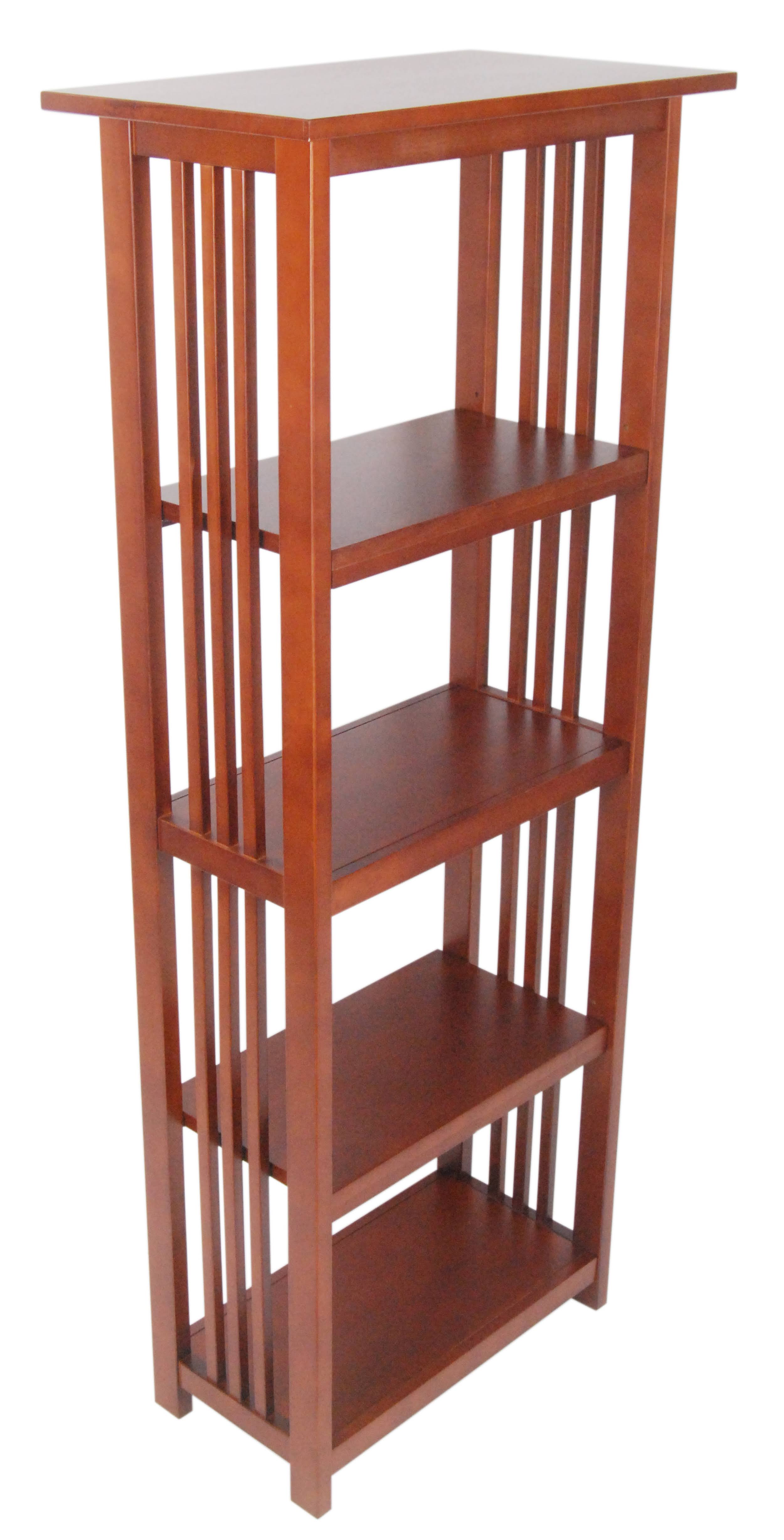 Alaterre Furniture Mission 60 in. Bookcase - Cherry
