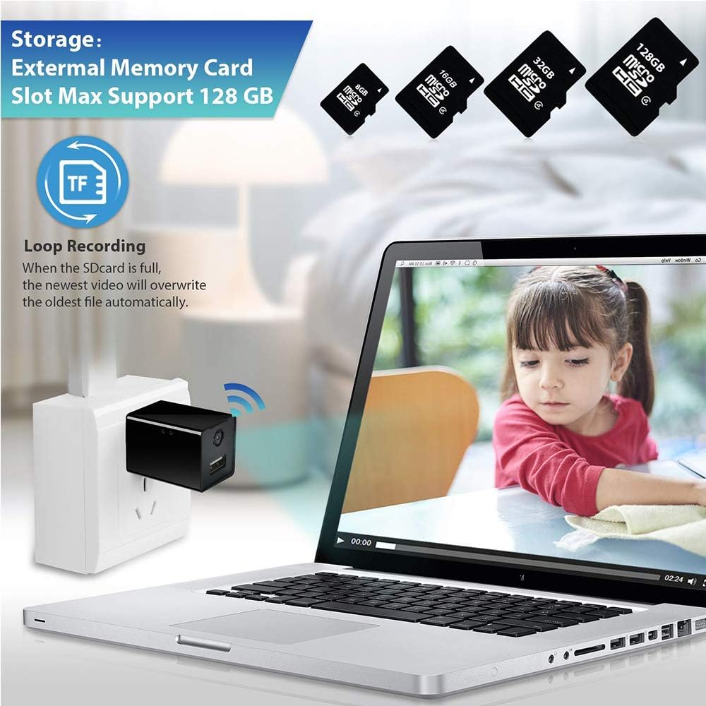 Wireless WiFi Camera, Security Surveillance Camera IP Camera with Motion Detection with APP for Indoor/Home