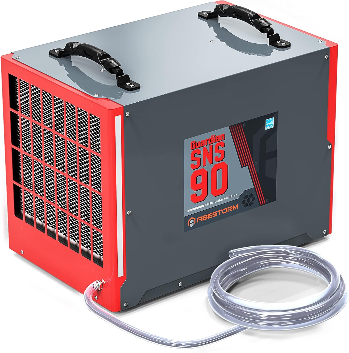 Abestorm Crawl Space Dehumidifier 198 PPD Commercial Dehumidifier with Pump and Dehumidifier Drain Hose for Basement Industrial Whole House Dehumidifier, Energy Star, Optional Remote Monitoring
