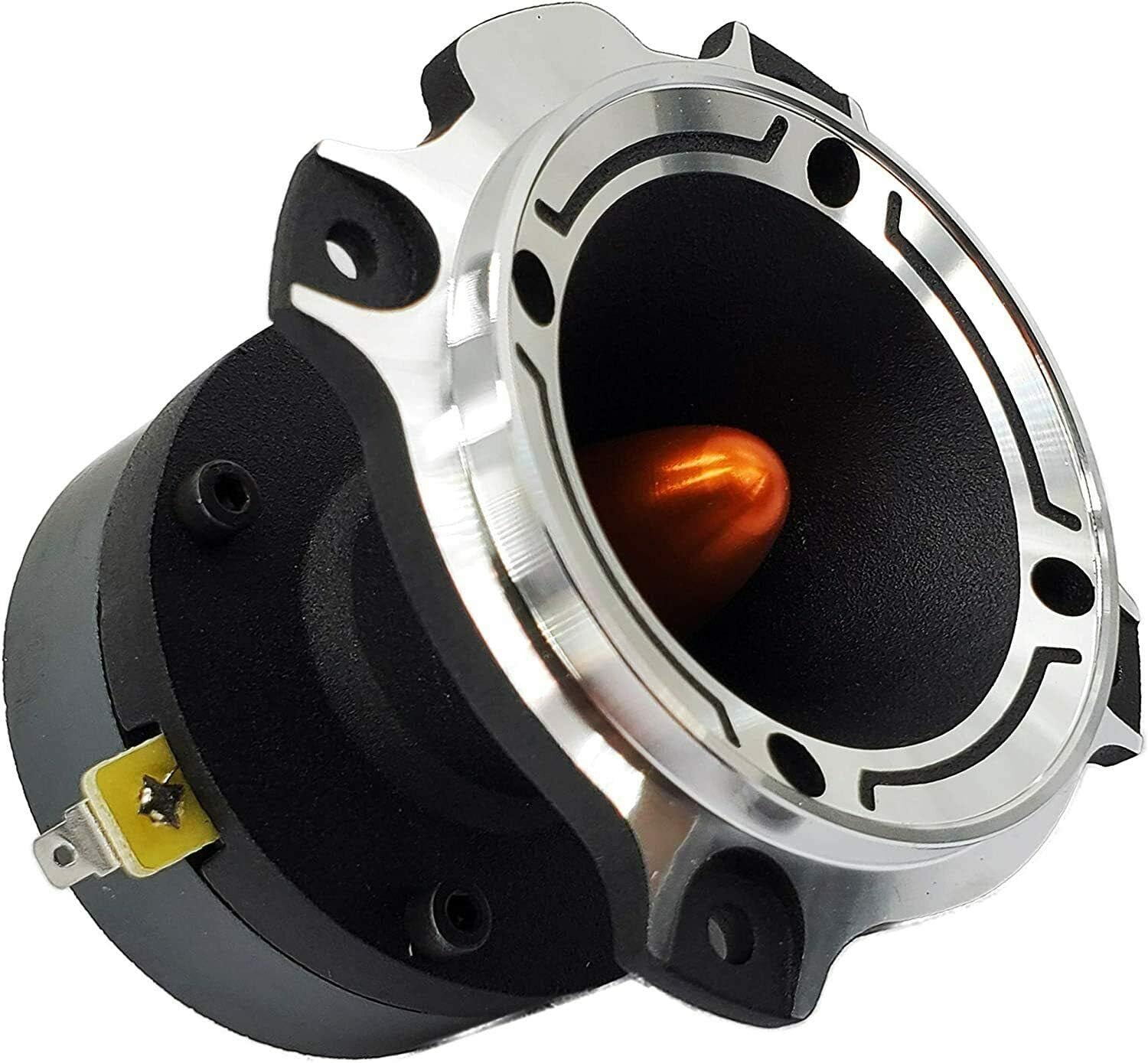 4X Gravity WZ40TW 2400 Watts Maximum Power Handling Warzone Series Heavy Duty Titanium Super Tweeter Loud Speaker 4-Ohms with Aluminum Frame -2nd Gen