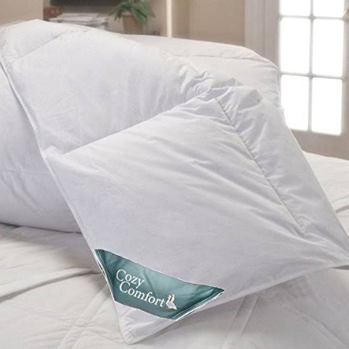 Super Oversized King California King Down Alternative Comforter (120 inch x 98 inch) 116 Ounces of Fill, White