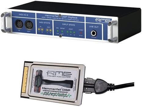 RME Digiface - 52 Channel 24-Bit/96kHz I/O Box for Mac OS X and Windows 2000/XP with RME HDSP CardBus