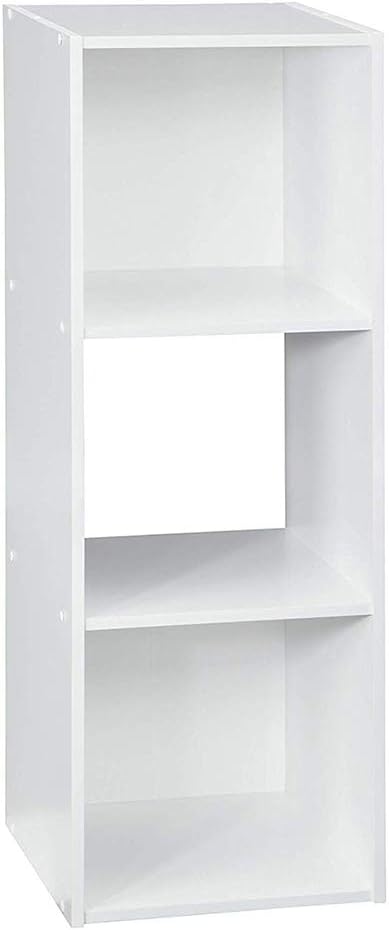 ClosetMaid Home Stackable 3-Cube Cubeicals Organizer Storage, White (2 Pack)