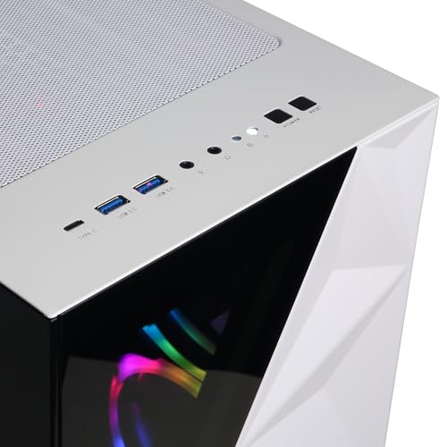 CyberPowerPC Gamer Xtreme VR Gaming PC, Intel Core i7-14700F 2.1GHz, GeForce RTX 5060 Ti 16GB, 16GB DDR5, 1TB PCIe 4.0 SSD, WiFi Ready & Windows 11 Home (GXiVR8040A17)