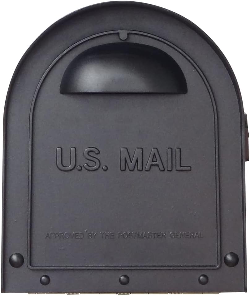 Special Lite Products Company Classic Curbside Mailbox with Locking Insert Bradford Mailbox Post