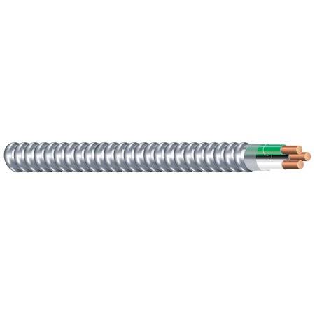 Southwire 68579222 Armorlite Solid Metal Clad Cable 14/2 by 50 Feet Black and White