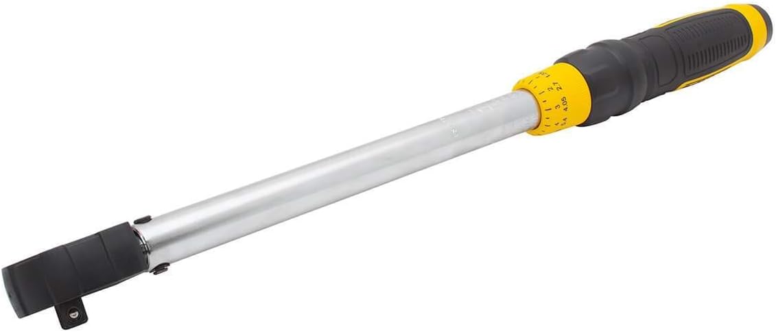 DEWALT Torque Wrench, Micro Adjust, 3/8" Drive (DWMT75463)