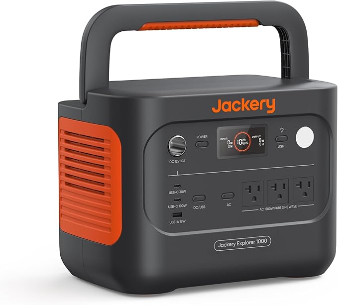 Jackery Solar Generator 1000 v2 with 200W Solar Panel