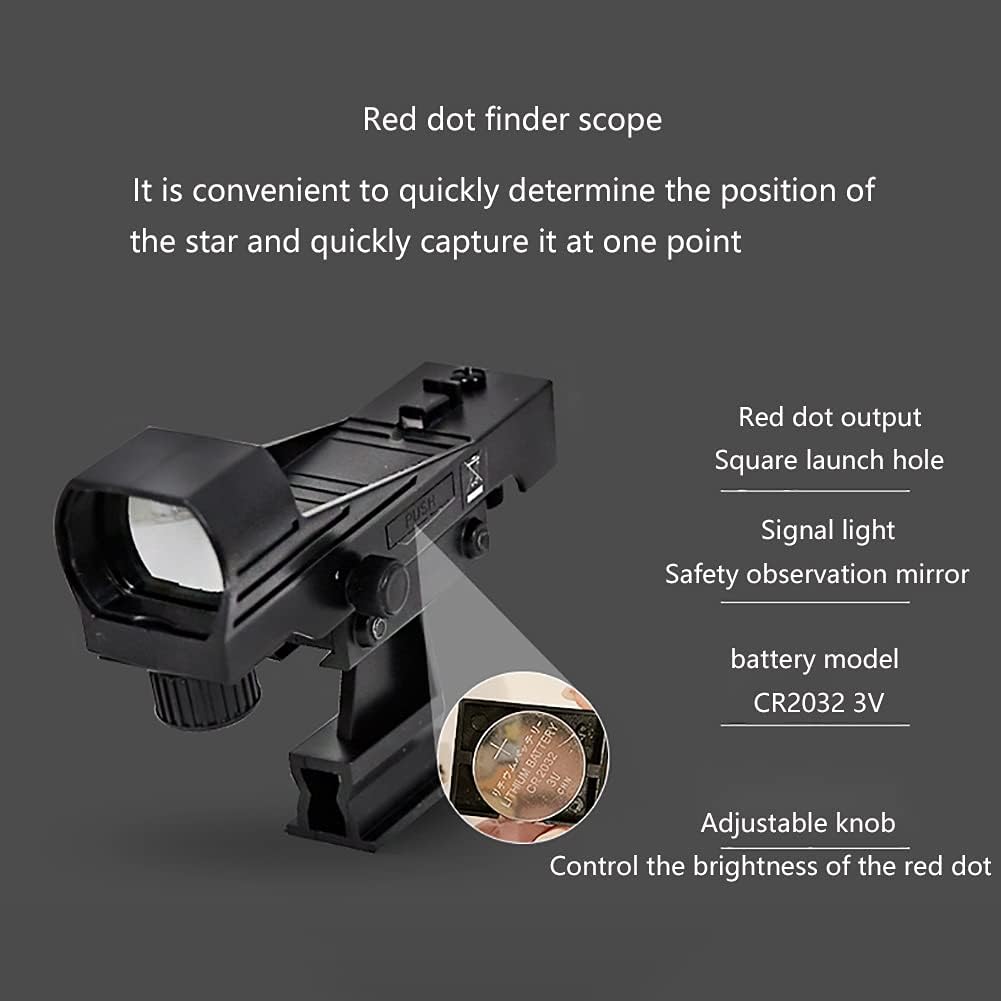WYH Opera Glasses Refractor Telescope for Adults 127mm Aperture 1200mm Adjustable Portable Telescopes with Stable Tripod and HD View Handheld Telescope