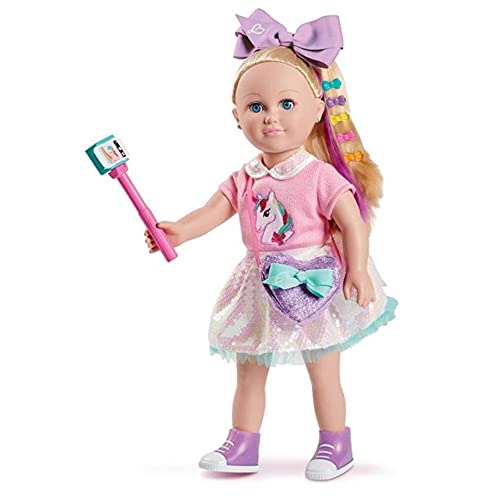 My Life As 18" Poseable JoJo Siwa Doll with Cell Phone and Selfie Stick