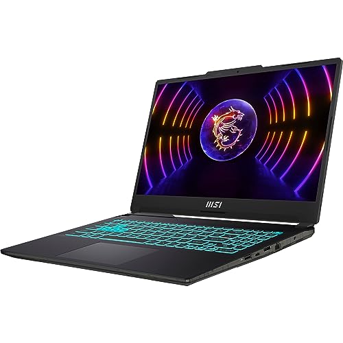 MSI Cyborg 15 Gaming Laptop Computer, 15.6" 144Hz FHD, Intel 10-Core i7-12650H, GeForce RTX 4060 8GB GDDR6, 32GB DDR5 RAM, 1TB PCIe SSD, WiFi 6, Bluetooth 5.2, Backlit Keyboard, Windows 11, Tichang
