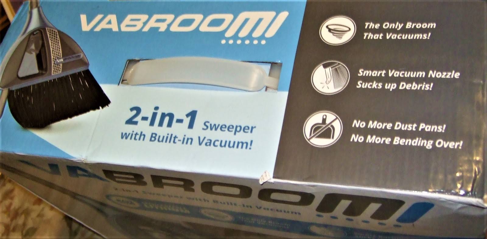 VaBroom - The Powerful 2-in-1 Broom with Built-in Vacuum