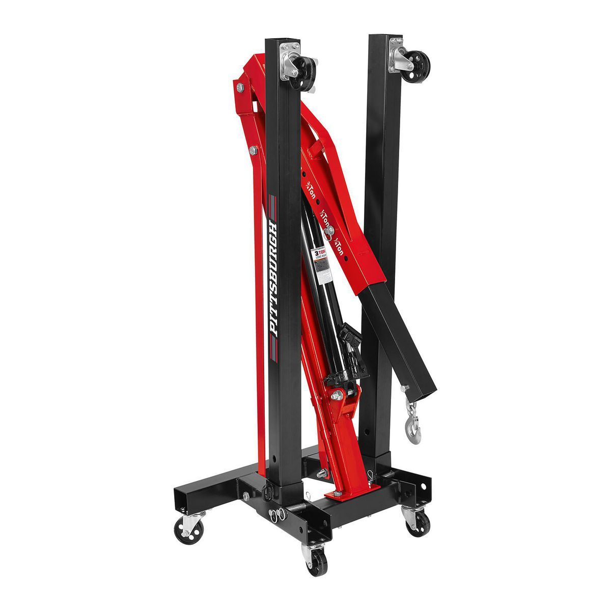 PITTSBURGH 1 Ton Capacity Foldable Shop Crane