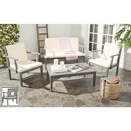 Safavieh Outdoor Living Collection Montclair 4-Piece Outdoor Living Set