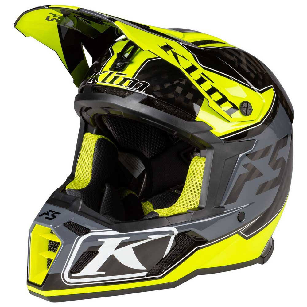 Klim F5 Helmet - Shred Hi-Vis Large