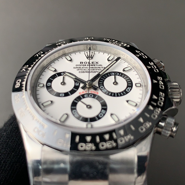 Daytona Siver Classic Panda Black &amp; White Dial 40mm