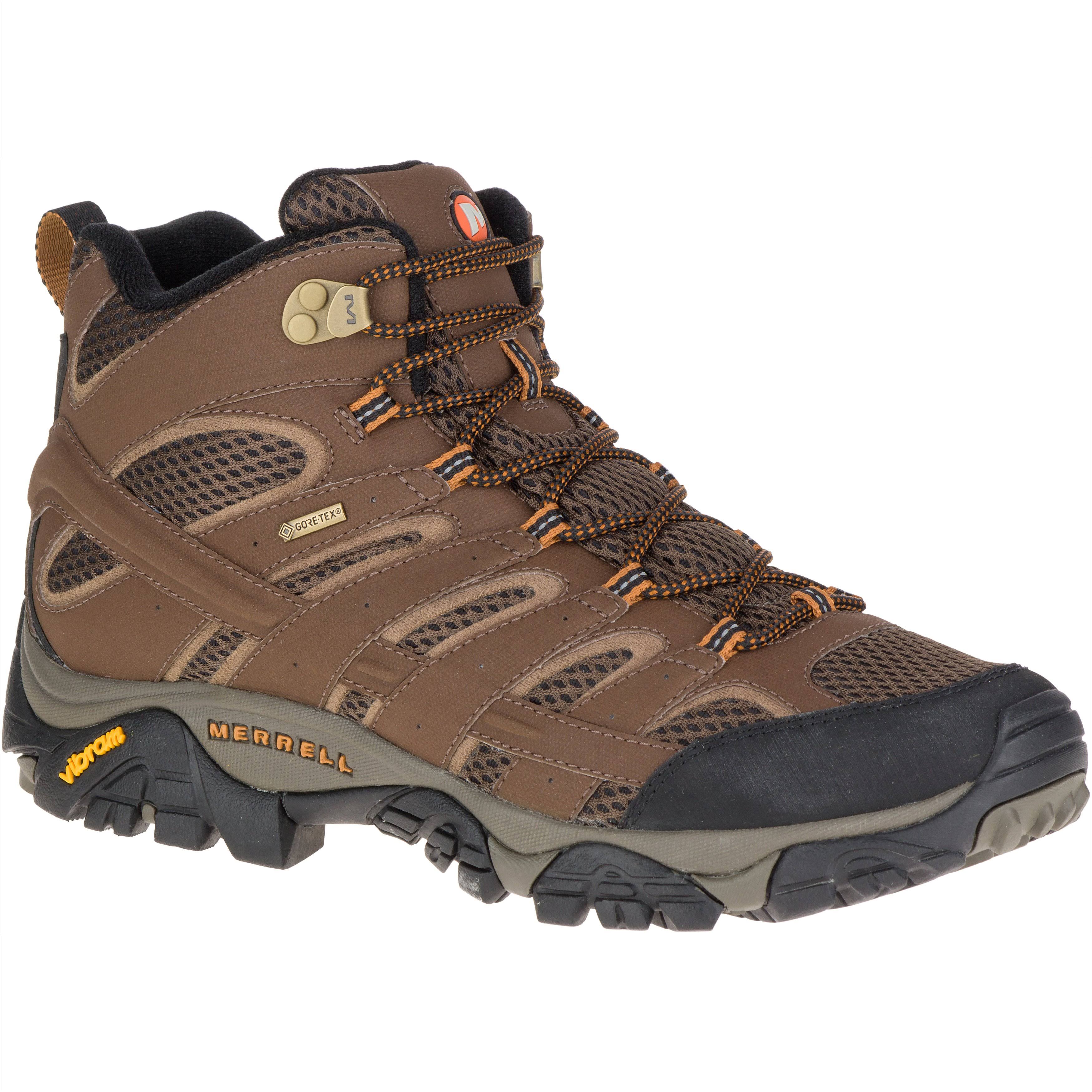 Merrell Men&s Moab 2 Mid GORE-TEX (11 Earth)