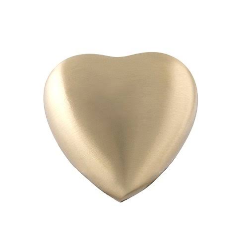 Perfect Memorials Bronze Heart Keepsake Cremation Urn