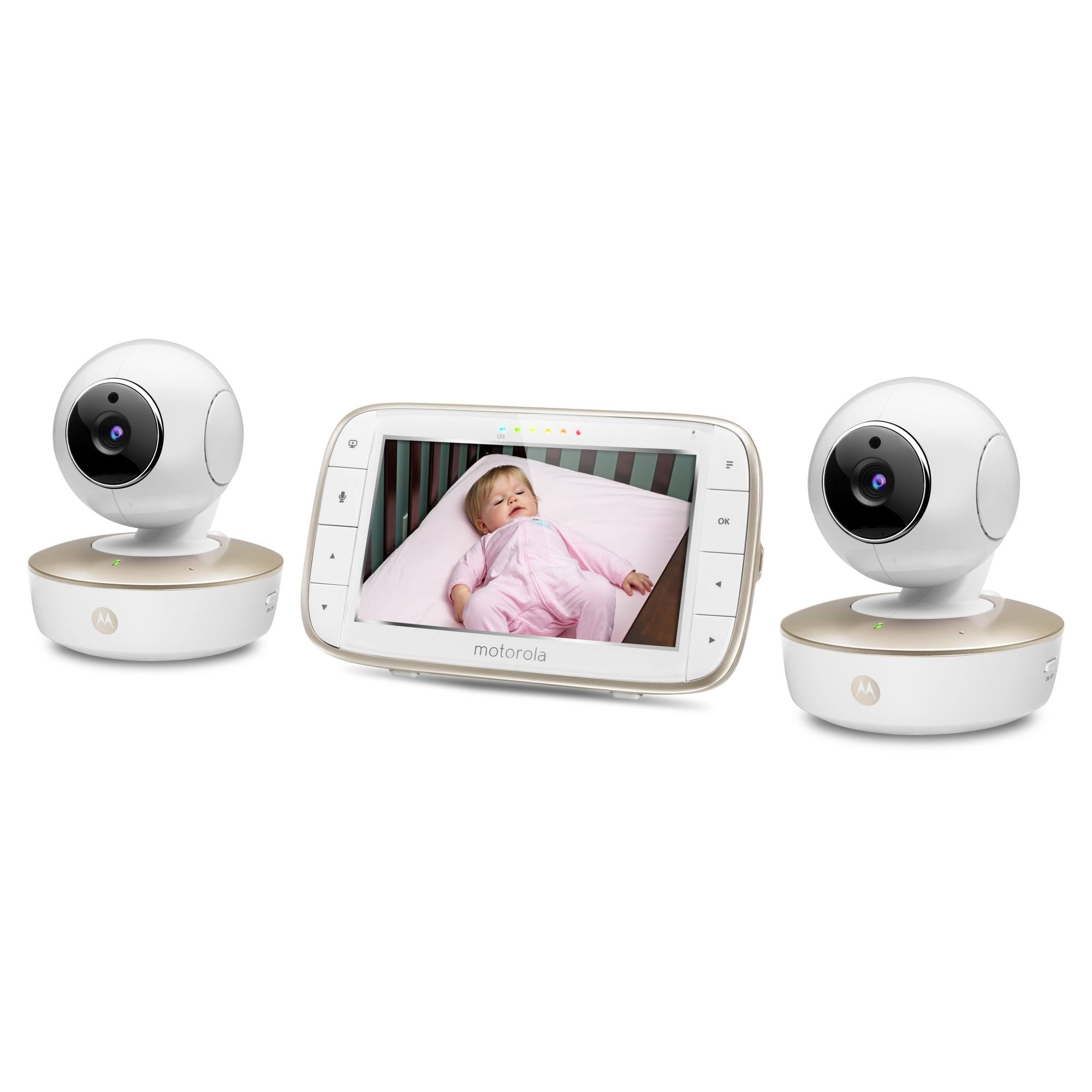 Motorola MBP50-G2 5x22 Video Baby Monitor with Two Cameras