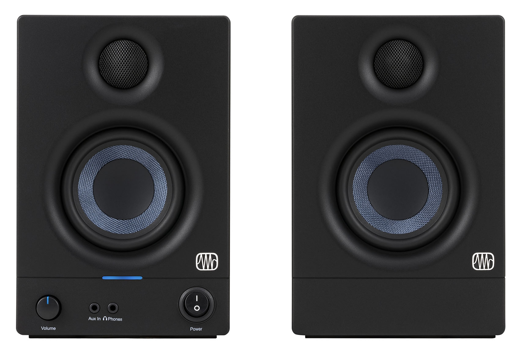 (2) Presonus Eris 3.5 2nd Gen 3.5" Studio Monitors Speakers+Recording Microphone