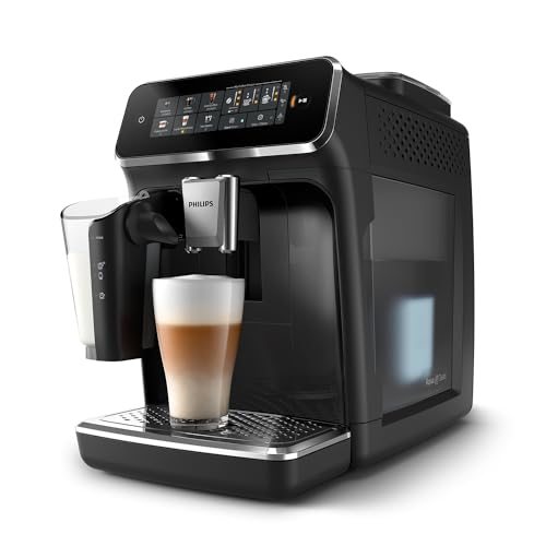 PHILIPS 3000 Series Fully Automatic Espresso Machine, LatteGo Milk Frother