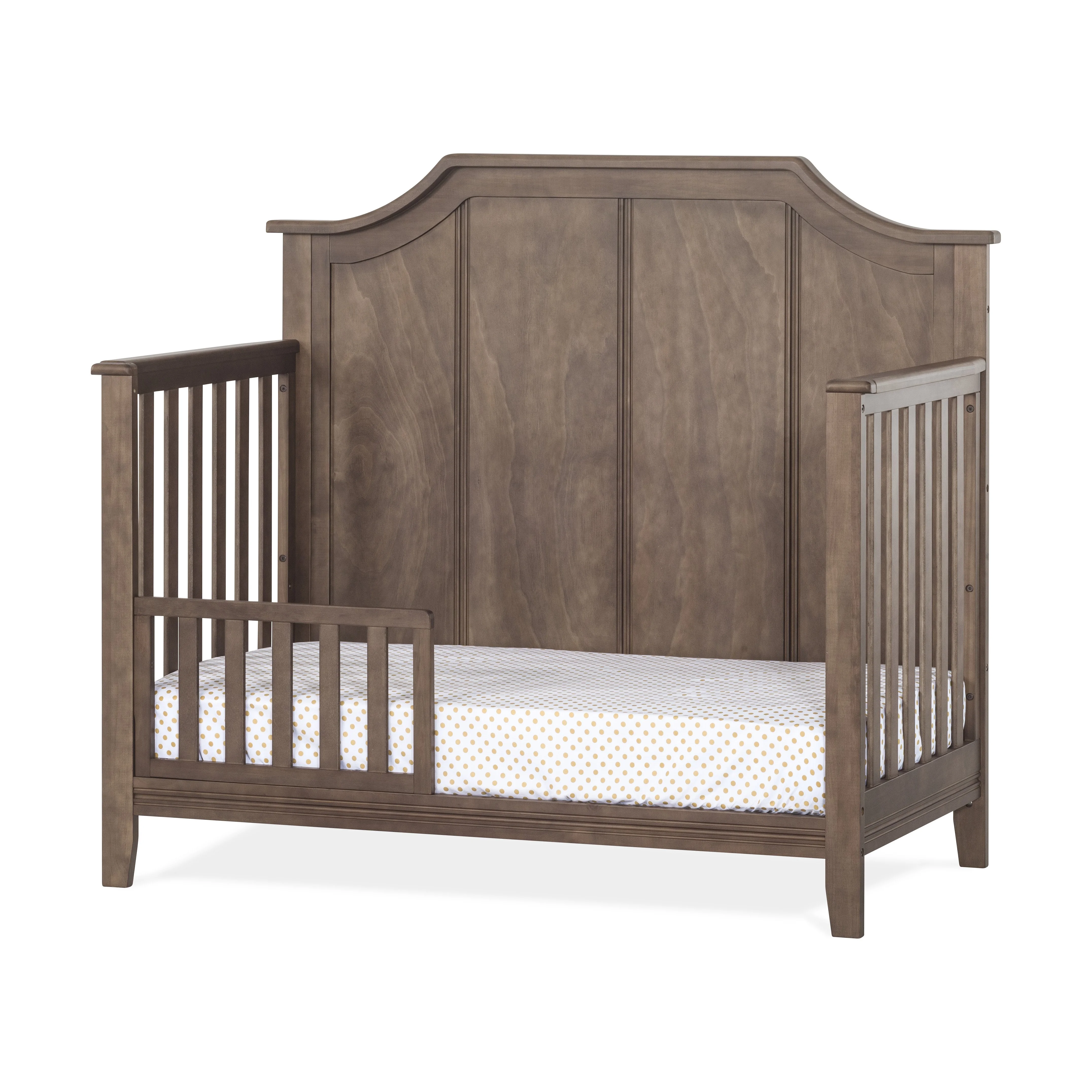Rylan 4-in-1 Convertible Baby Crib in Cocoa Bean by Child Craft