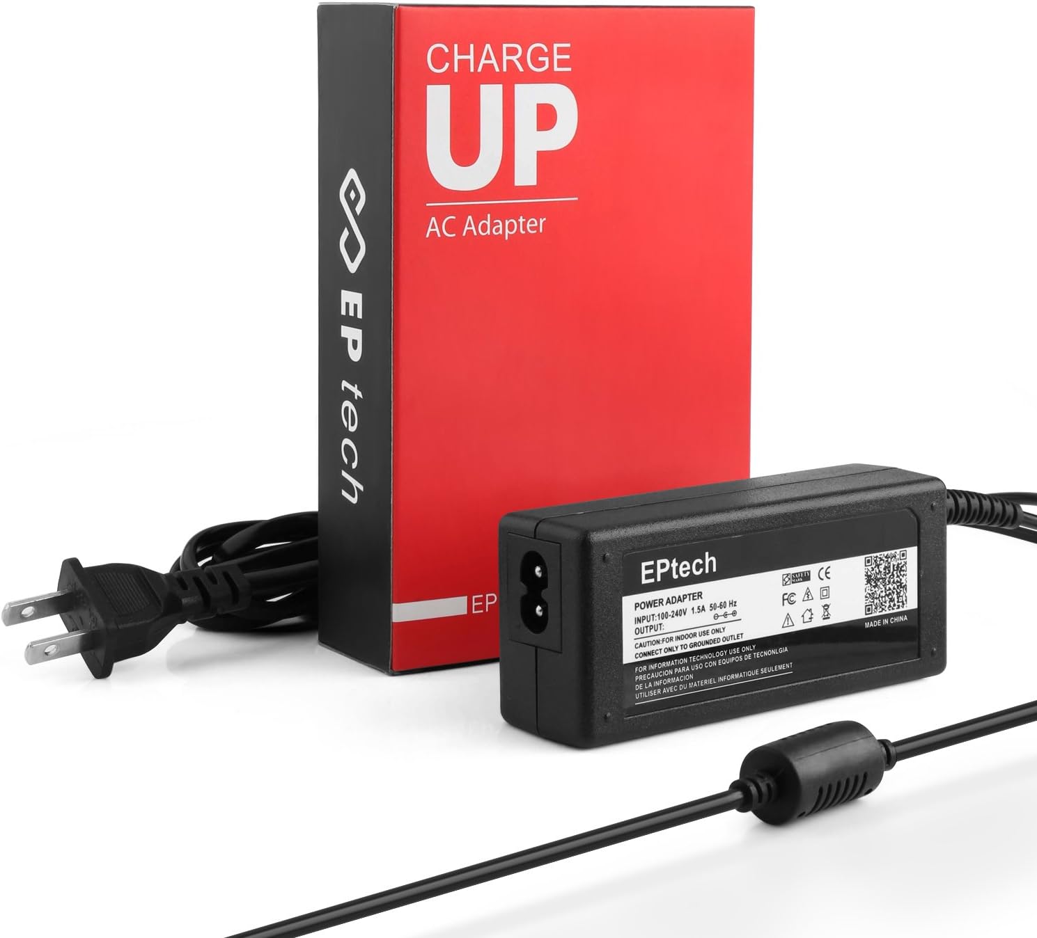4-Pin AC/DC Adapter for PGB EA11011D-120 Synology DiskStation Network Attached Storage NAS Server, DS918+ DS918 4 Bay Power Supply Cord Cable PS Charger Mains PSU