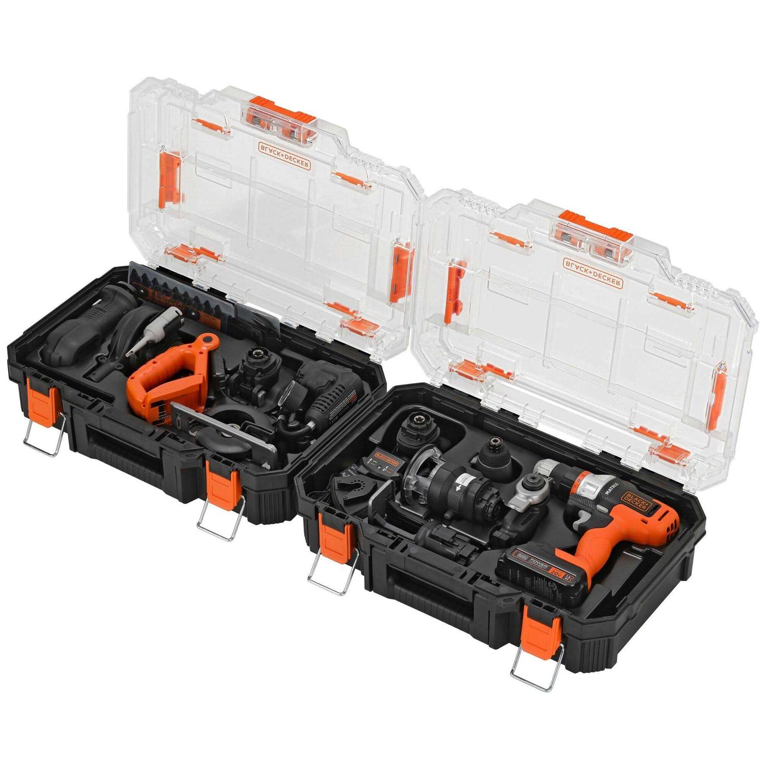 BLACK+DECKER MATRIX 20V MAX* Cordless 12-Tool Combo Kit - Shop Hardware Tools Online Store