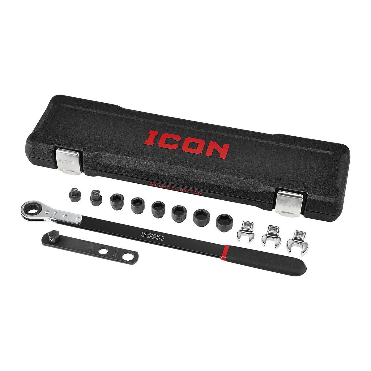 ICON Extended-Reach Ratcheting Serpentine Belt Tool Kit