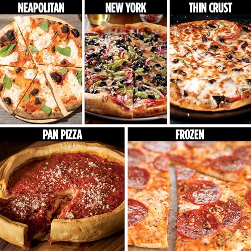 Ninja Woodfire Pizza Oven, 8-in-1 outdoor oven, 5 Pizza Settings, Ninja Woodfire Technology, 700°F high heat, BBQ smoker, wood pellets, pizza stone, electric heat, portable, terracotta red, OO101