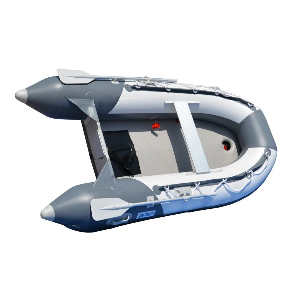 8.2Ft Inflatable Boat Dinghy Tender Pontoon Boat with Air Floor