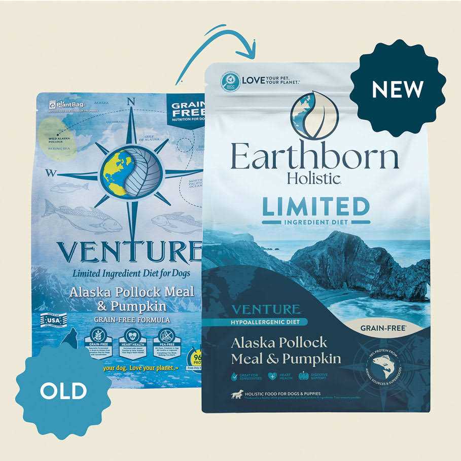 Earthborn Holistic Venture Limited Ingredient Alaska Pollock Meal &amp; Pumpkin Grain-Free Dry Dog Food - Pet Supplies online store